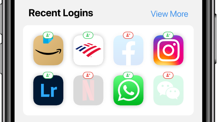 Log In Authentication via FaceID