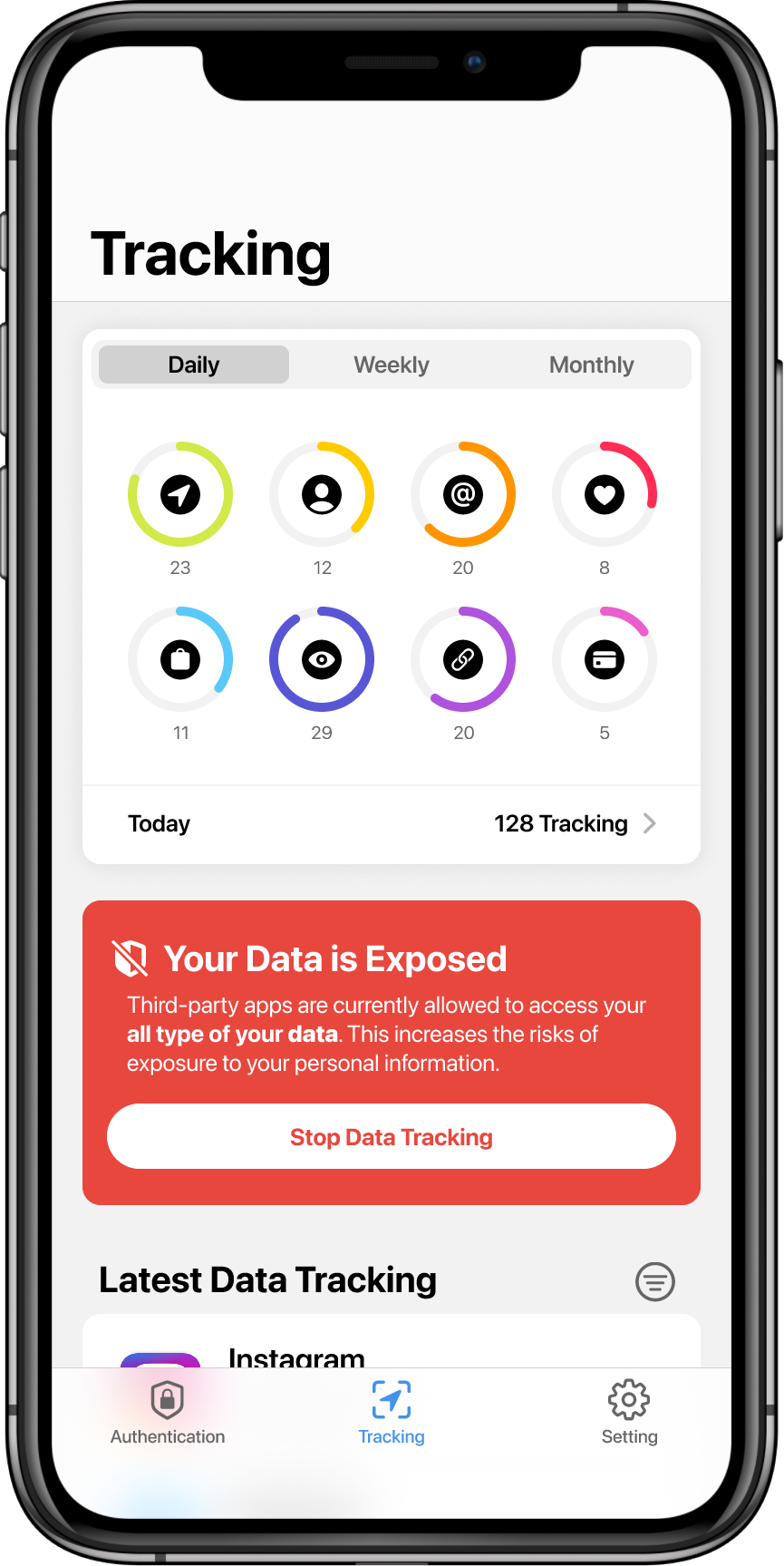 Data Tracking Switch